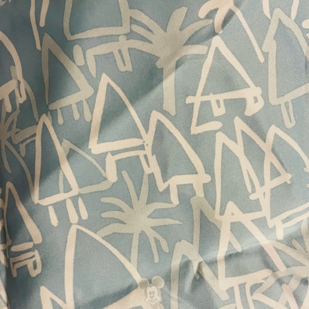 Rare 1996 Walt Disney World Polynesian Resort Hidden Mickey Fabric Samoa